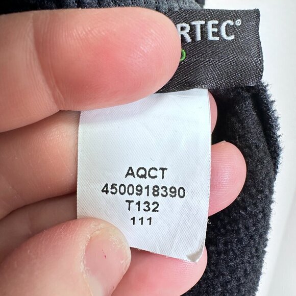 The North Face Men's Black Fleece 1/2 Zip Pullover Sweater Outdoor Size‎ XXL - Picture 4 of 11